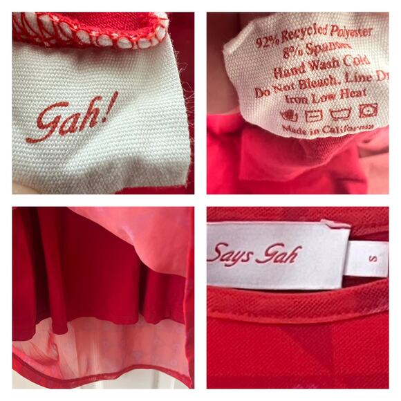 Lisa Says Gah Logan Midi Dress Size S - Picture 7 of 11